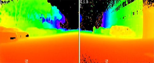 Fig. 2 Depth image 
