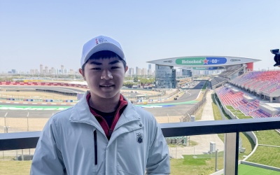 Shanghai F1 craze thrills JI student